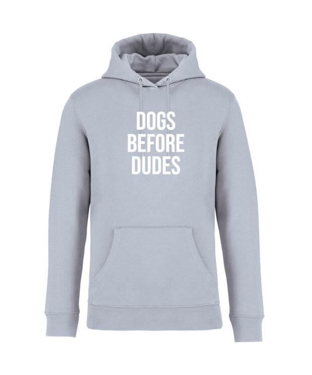 Unisex hoodie - Dogs before dudes
