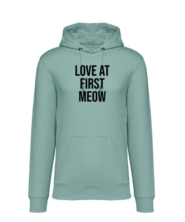 Unisex hoodie - Love at first meow